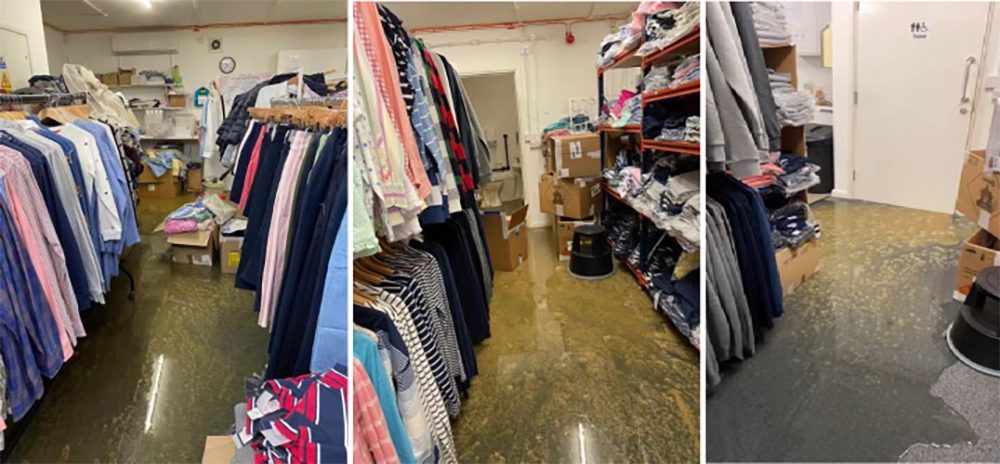 Sewage Cleanup for a Clothing Store in Marlow, Buckinghamshire